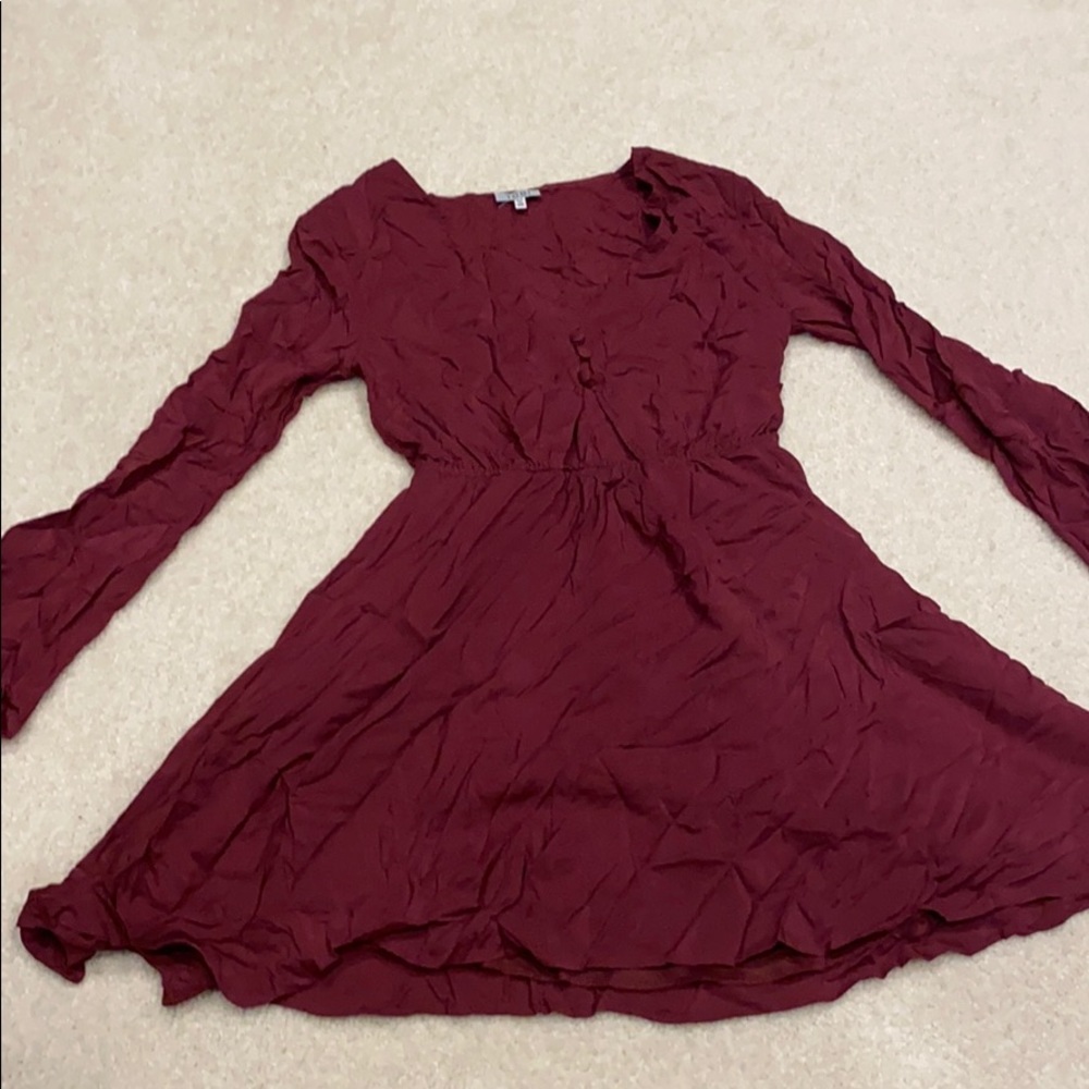 Maroon Dress